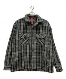 SUPREME（シュプリーム）の古着「HEAVY WEIGHT FLANNEL SHIRT」｜グレー