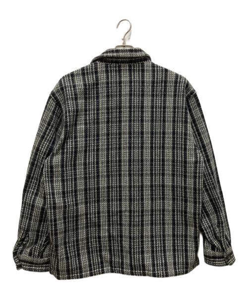 SUPREME（シュプリーム）Supreme (シュプリーム) HEAVY WEIGHT FLANNEL SHIRT グレー サイズ:Mの古着・服飾アイテム