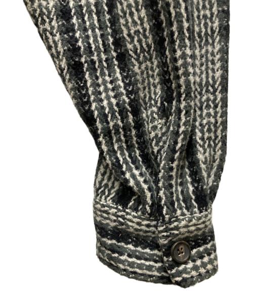 SUPREME（シュプリーム）Supreme (シュプリーム) HEAVY WEIGHT FLANNEL SHIRT グレー サイズ:Mの古着・服飾アイテム