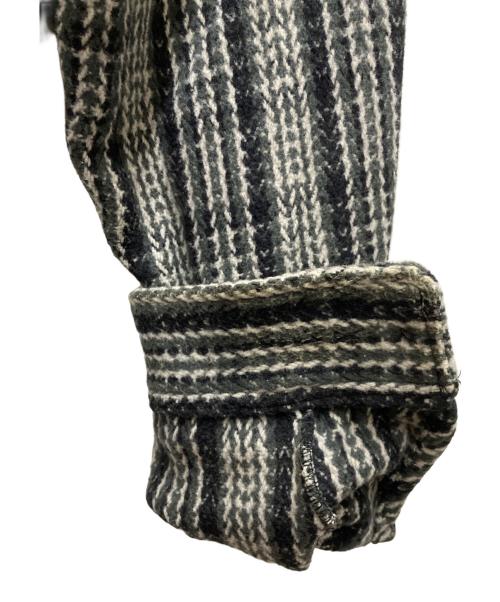 SUPREME（シュプリーム）Supreme (シュプリーム) HEAVY WEIGHT FLANNEL SHIRT グレー サイズ:Mの古着・服飾アイテム