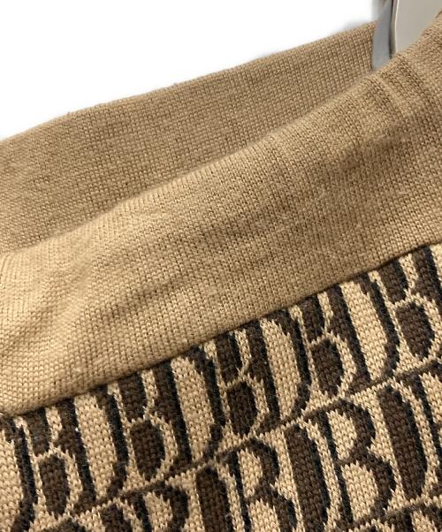 doublet（ダブレット）doublet (ダブレット) MONOGRAM JQ KNIT PANTS ブラウン サイズ:Ⅿの古着・服飾アイテム