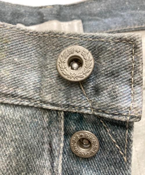 doublet（ダブレット）doublet (ダブレット) PHOTO PRINT PANTS グレー サイズ:Mの古着・服飾アイテム