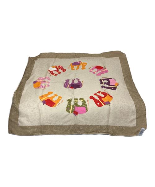 HERMES（エルメス）HERMES (エルメス) カレ60 ベージュの古着・服飾アイテム