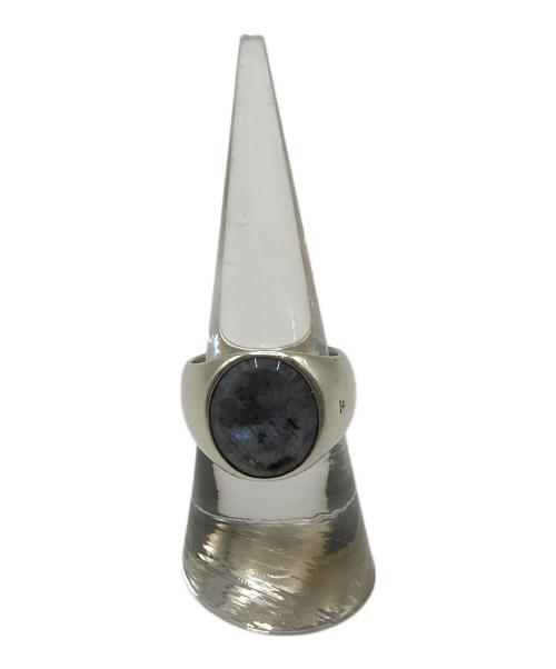 TOM WOOD（トムウッド）TOM WOOD (トムウッド) Oval Larvikite M シルバー×グレー サイズ:52の古着・服飾アイテム