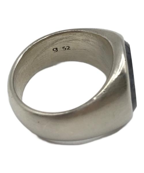 TOM WOOD（トムウッド）TOM WOOD (トムウッド) Oval Larvikite M シルバー×グレー サイズ:52の古着・服飾アイテム