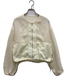 TENTO（テント）の古着「メッシュジャケット」｜イエロー