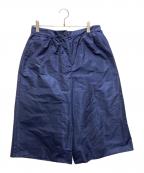 MIU MIUミュウミュウ）の古着「ポリテッククロップショーツ」｜ネイビー