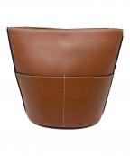 FOLNUAフォルニュア）の古着「CLASSIC LOGO MINI POCHE BAG」｜ブラウン