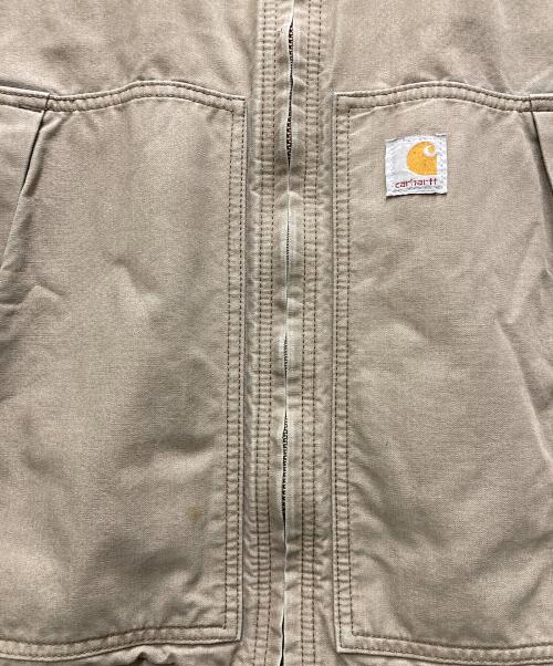 CarHartt（カーハート）CarHartt (カーハート) キャンバスベスト ベージュ サイズ:XLの古着・服飾アイテム