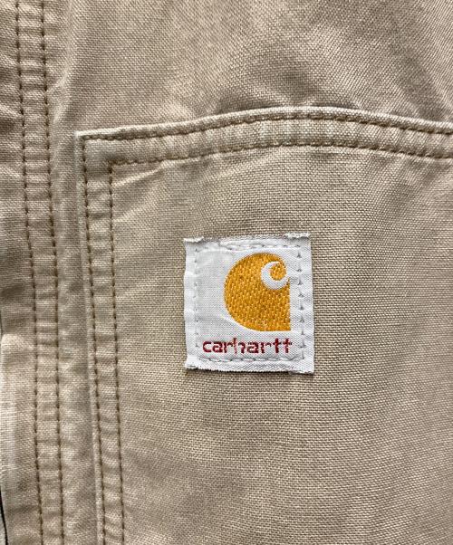 CarHartt（カーハート）CarHartt (カーハート) キャンバスベスト ベージュ サイズ:XLの古着・服飾アイテム