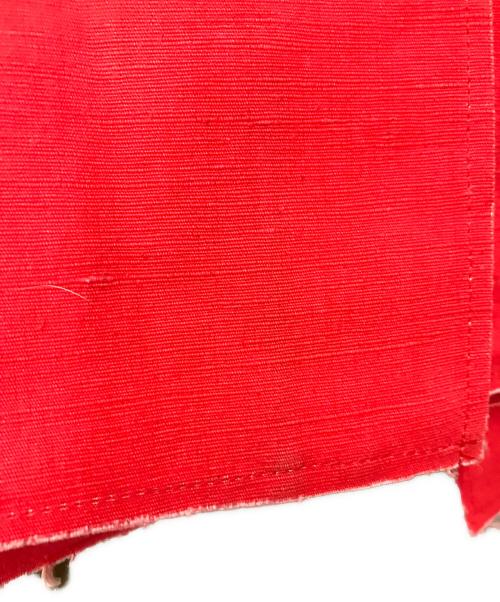 JOHN LAWRENCE SULLIVAN（ジョン ローレンス サリバン）JOHN LAWRENCE SULLIVAN (ジョン ローレンス サリバン) コットンヘンプダブルジャケット オレンジ サイズ:34の古着・服飾アイテム