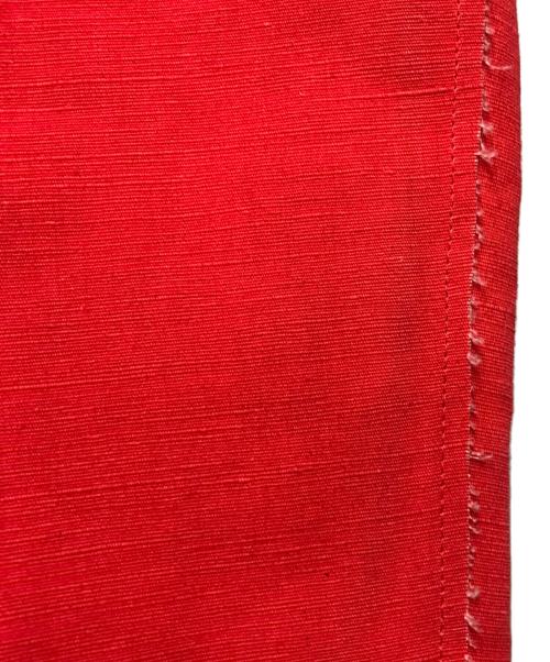 JOHN LAWRENCE SULLIVAN（ジョン ローレンス サリバン）JOHN LAWRENCE SULLIVAN (ジョン ローレンス サリバン) コットンヘンプダブルジャケット オレンジ サイズ:34の古着・服飾アイテム