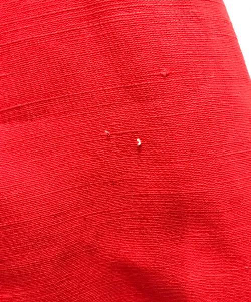 JOHN LAWRENCE SULLIVAN（ジョン ローレンス サリバン）JOHN LAWRENCE SULLIVAN (ジョン ローレンス サリバン) コットンヘンプダブルジャケット オレンジ サイズ:34の古着・服飾アイテム