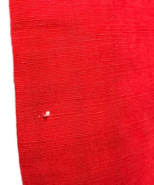 JOHN LAWRENCE SULLIVAN（ジョン ローレンス サリバン）JOHN LAWRENCE SULLIVAN (ジョン ローレンス サリバン) コットンヘンプダブルジャケット オレンジ サイズ:34の古着・服飾アイテム