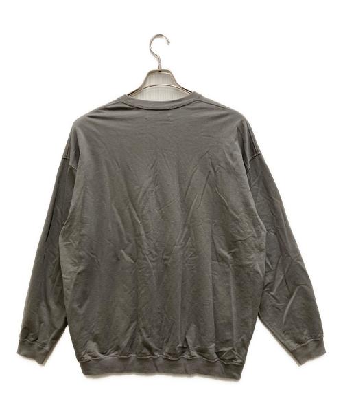 Graphpaper（グラフペーパー）Graphpaper (グラフペーパー) Cotton Light Terry Crew Neck グレー サイズ:2の古着・服飾アイテム