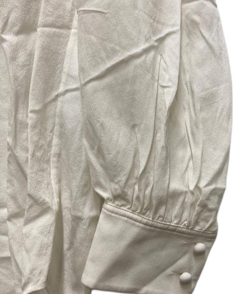 Chloe（クロエ）Chloe (クロエ) シルクデザインブラウス ホワイト サイズ:34の古着・服飾アイテム