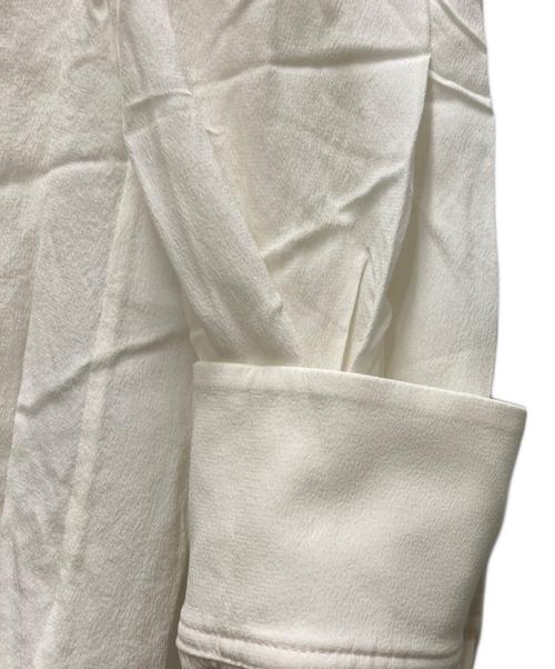 Chloe（クロエ）Chloe (クロエ) シルクデザインブラウス ホワイト サイズ:34の古着・服飾アイテム