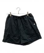 ETRE TOKYOエトレトウキョウ）の古着「ダブルガーゼショートパンツ」｜ネイビー