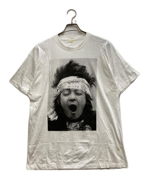 THE BLUE HEARTS（ザブルーハーツ）THE BLUE HEARTS (ザブルーハーツ) 90's フォトプリントTee ホワイト サイズ:Ⅼの古着・服飾アイテム