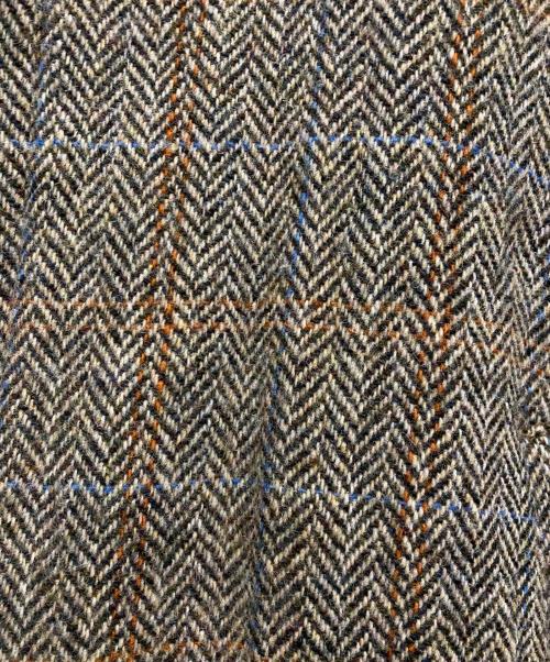 Ernie Palo（アーニーパロ）Ernie Palo (アーニーパロ) Tweed Harrington Jacket ブラウン サイズ:46の古着・服飾アイテム