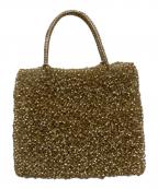 ANTEPRIMAアンテプリマ）の古着「ワイヤーハンドバッグ」｜ゴールド