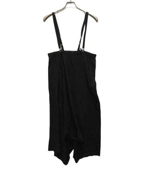 Y's（ワイズ）Y's (ワイズ) サスペンダー付きサルエルパンツ ブラック サイズ:1の古着・服飾アイテム