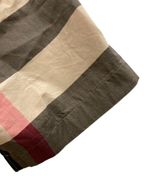 BURBERRY（バーバリー）BURBERRY (バーバリー) ビッグノバチェックS/Sシャツ ベージュ サイズ:Ⅿの古着・服飾アイテム