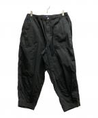 THE NORTHFACE PURPLELABELザ・ノースフェイス パープルレーベル）の古着「Ripstop Wide Cropped Pants」｜ブラック