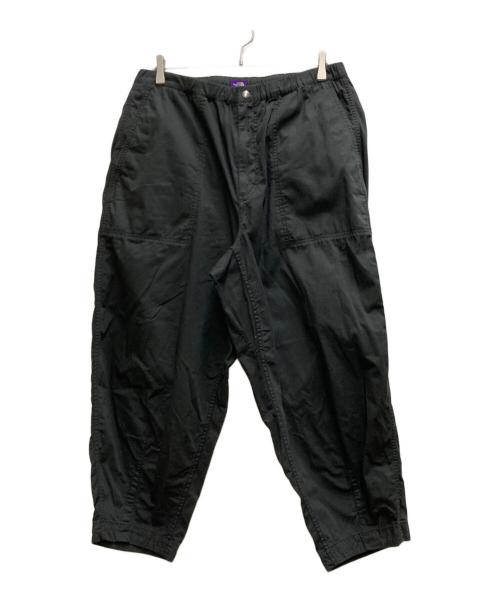 THE NORTHFACE PURPLELABEL（ザ・ノースフェイス パープルレーベル）THE NORTHFACE PURPLELABEL (ザ・ノースフェイス パープルレーベル) Ripstop Wide Cropped Pants ブラック サイズ:34の古着・服飾アイテム