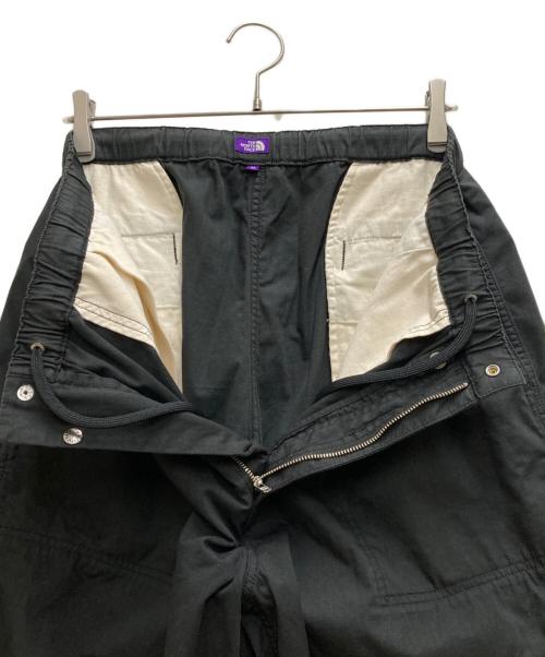 THE NORTHFACE PURPLELABEL（ザ・ノースフェイス パープルレーベル）THE NORTHFACE PURPLELABEL (ザ・ノースフェイス パープルレーベル) Ripstop Wide Cropped Pants ブラック サイズ:34の古着・服飾アイテム
