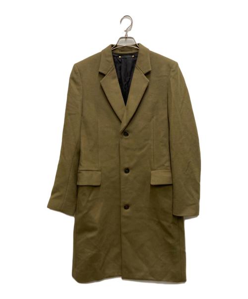 PAUL SMITH（ポールスミス）Paul Smith (ポールスミス) チェスターコート カーキ サイズ:Lの古着・服飾アイテム