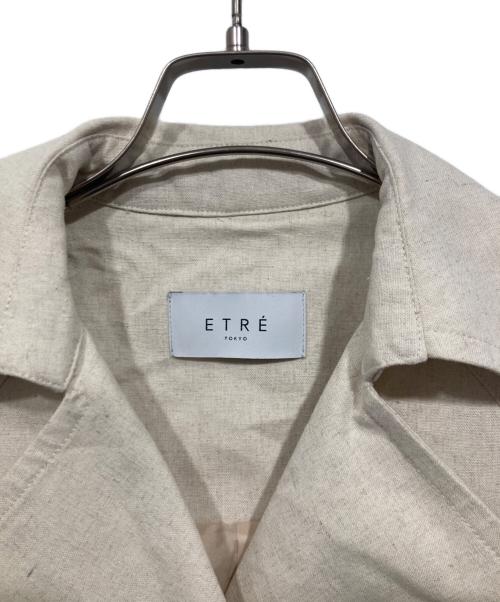 ETRE TOKYO（エトレトウキョウ）ETRE TOKYO (エトレトウキョウ) トレンチコート ベージュ サイズ:Sの古着・服飾アイテム