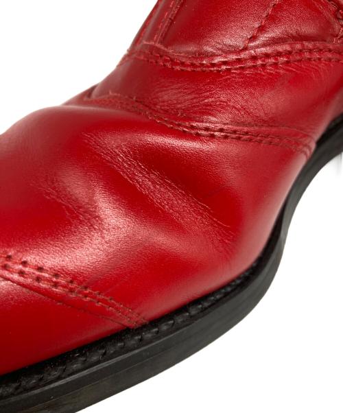 Lewis Leathers（ルイスレザース）Lewis Leathers (ルイスレザース) Road Racer Boots レッド サイズ:7の古着・服飾アイテム