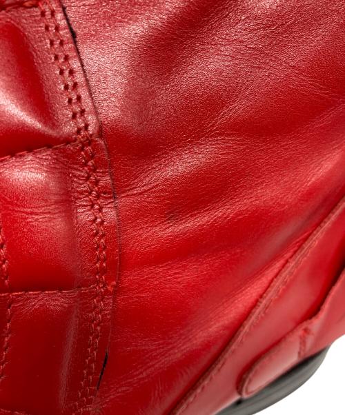 Lewis Leathers（ルイスレザース）Lewis Leathers (ルイスレザース) Road Racer Boots レッド サイズ:7の古着・服飾アイテム