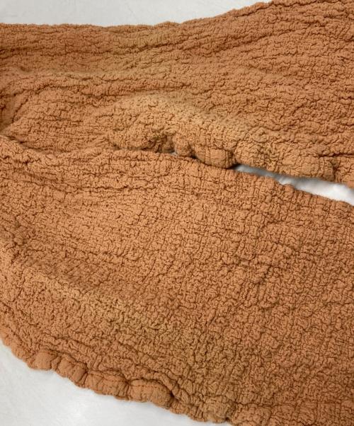 me ISSEY MIYAKE（ミーイッセイ ミヤケ）me ISSEY MIYAKE (ミーイッセイ ミヤケ) カリフラワープリーツシャツ オレンジ サイズ:-の古着・服飾アイテム