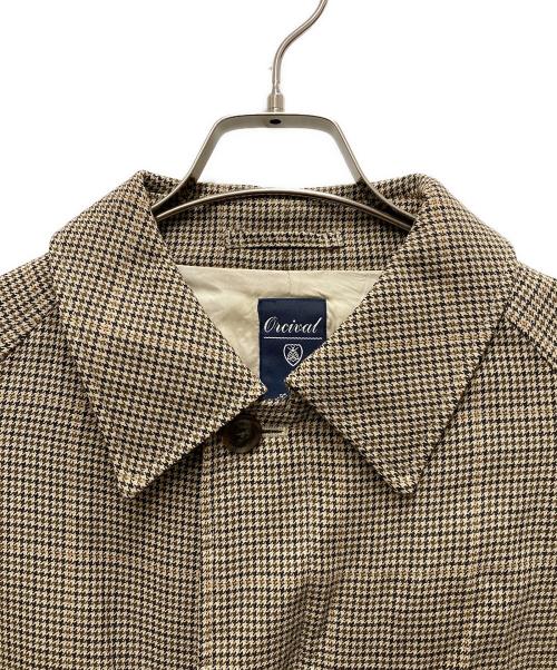 ORCIVAL（オーシバル）ORCIVAL (オーシバル) ステンカラーコート ブラウン サイズ:4の古着・服飾アイテム