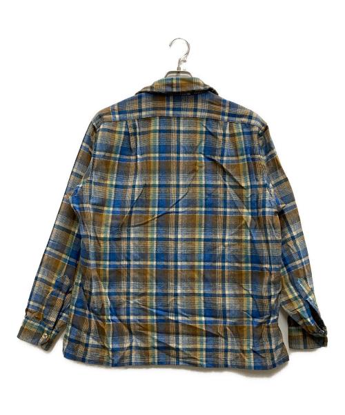 PENDLETON（ペンドルトン）PENDLETON (ペンドルトン) 70`Sボードシャツ ブルー サイズ:Ⅼの古着・服飾アイテム