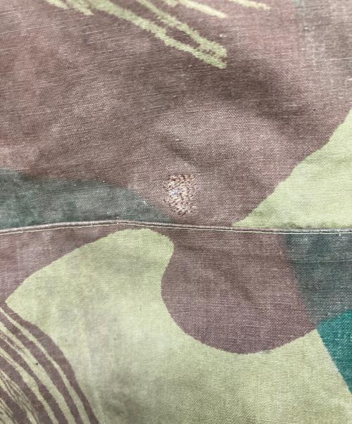 Belgium Army（ベルギーアーミー）Belgium Army (ベルギーアーミー) 50`Sブラッシュストロークカモパンツ オリーブ サイズ:7の古着・服飾アイテム