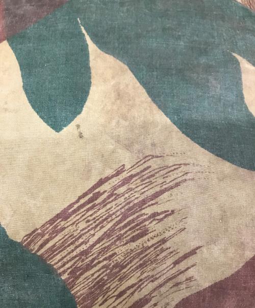 Belgium Army（ベルギーアーミー）Belgium Army (ベルギーアーミー) 50`Sブラッシュストロークカモパンツ オリーブ サイズ:7の古着・服飾アイテム