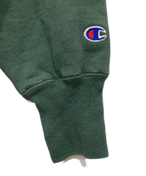 Champion（チャンピオン）Champion (チャンピオン) 90`Sリバースウィーブスウェット グリーン サイズ:Lの古着・服飾アイテム