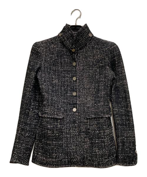 CHANEL（シャネル）CHANEL (シャネル) ココボタンツイードセットアップ ブラック サイズ:36の古着・服飾アイテム