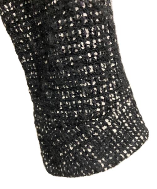 CHANEL（シャネル）CHANEL (シャネル) ココボタンツイードセットアップ ブラック サイズ:36の古着・服飾アイテム
