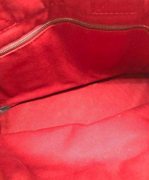 HERMES（エルメス）HERMES (エルメス) キャンバスハンドバッグ レッドの古着・服飾アイテム