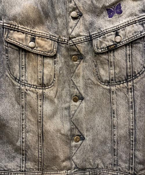 LEE（リー）LEE (リー) Needles (ニードルズ) 別注STORM RIDER JACKET ブラック サイズ:Mの古着・服飾アイテム