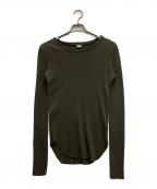 GOOD GRIEF!グッドグリーフ）の古着「リブニット」｜オリーブ