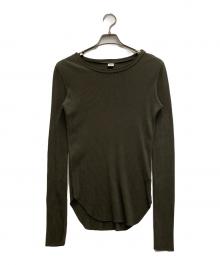 GOOD GRIEF!（グッドグリーフ）の古着「リブニット」｜オリーブ