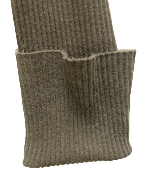 GOOD GRIEF!（グッドグリーフ）GOOD GRIEF! (グッドグリーフ) リブニット オリーブ サイズ:FREEの古着・服飾アイテム