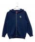 HELLRAZOR（ヘルレイザー）の古着「ジップパーカー」｜ネイビー
