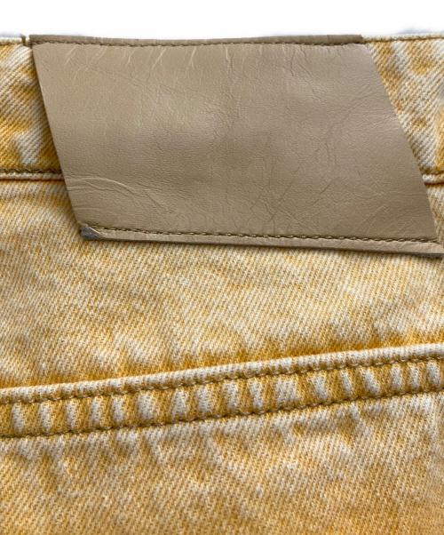 WISM（ウィズム）WISM (ウィズム) BAGGY DENIM PANT イエロー サイズ:32の古着・服飾アイテム
