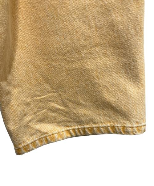 WISM（ウィズム）WISM (ウィズム) BAGGY DENIM PANT イエロー サイズ:32の古着・服飾アイテム